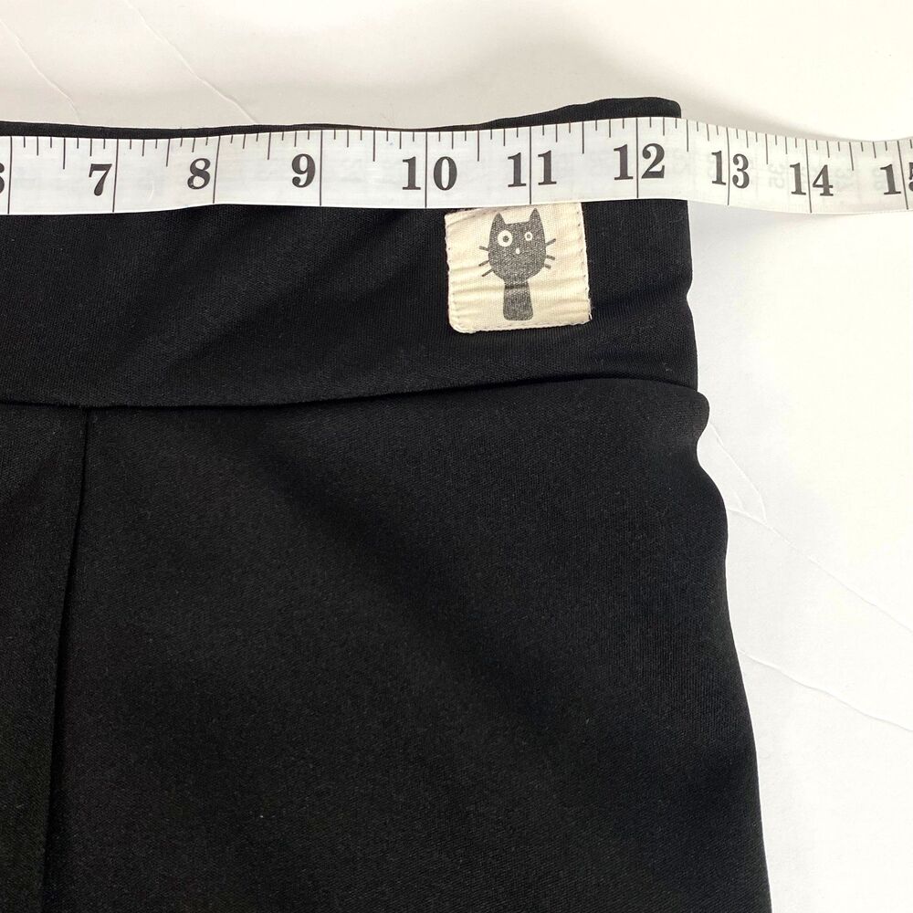 SIAEAMRG Sherpa Fleece Leggings Womens Estimated Size Medium Black Cream Read - Picture 11 of 14